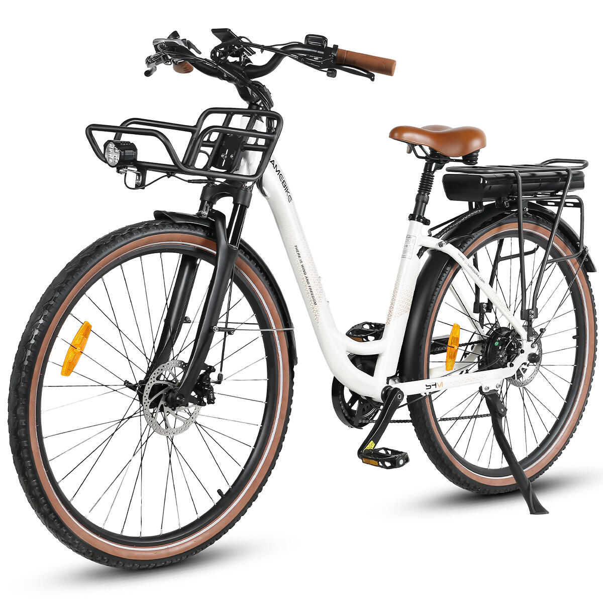 Bicicleta elétrica SAMEBIKE RS-A07 28" com bateria de 36V 13Ah