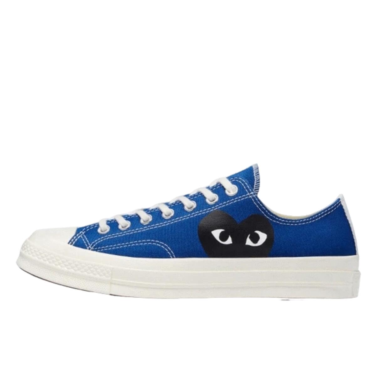 Converse - Chaussures  Chuck Taylor All-star 70s Ox Comme Des Garçons Play Blue Quartz - Baskets - Bleu - Decathlon