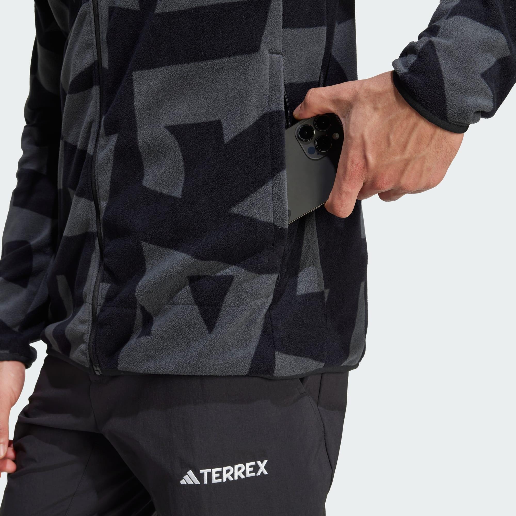 Giacca Terrex Multi Printed Full-Zip Fleece 4/5