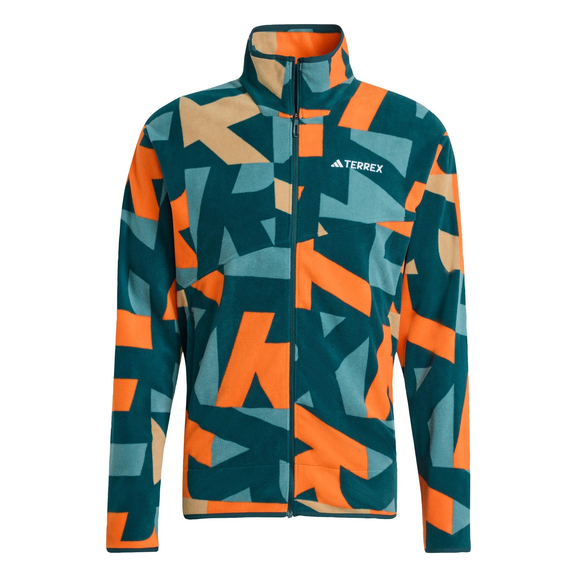 Giacca Terrex Multi Printed Full-Zip Fleece 2/5