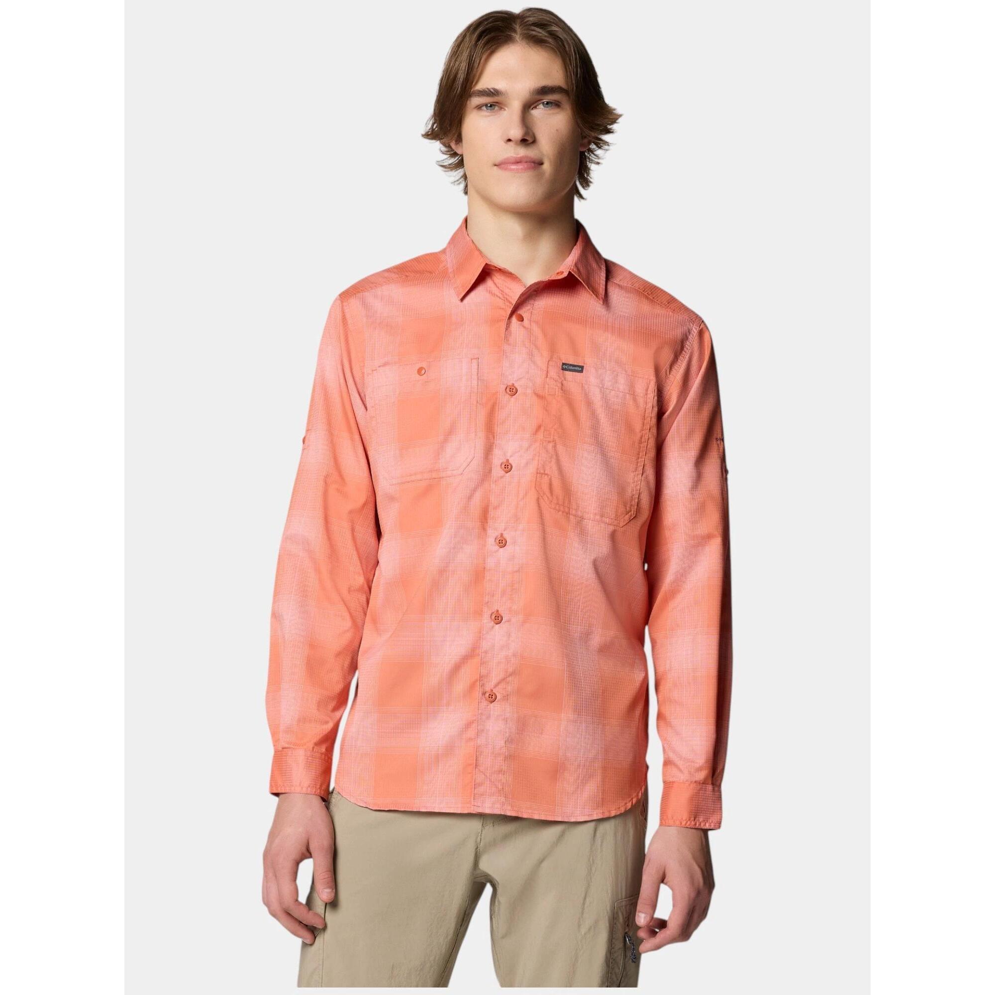 Columbia - Chemise De Randonnée Homme Silver Ridge Utility Lite Plaid - Chemise Manches Longues - Rouge - 48 Xl - Decathlon