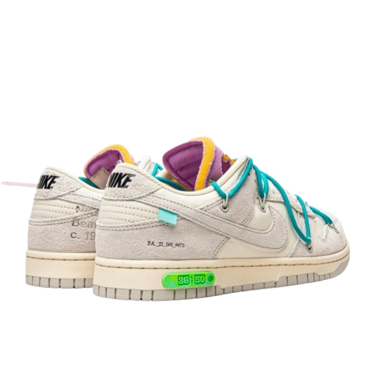 Zapatillas  Dunk Low Off-White Lot 36 3/4