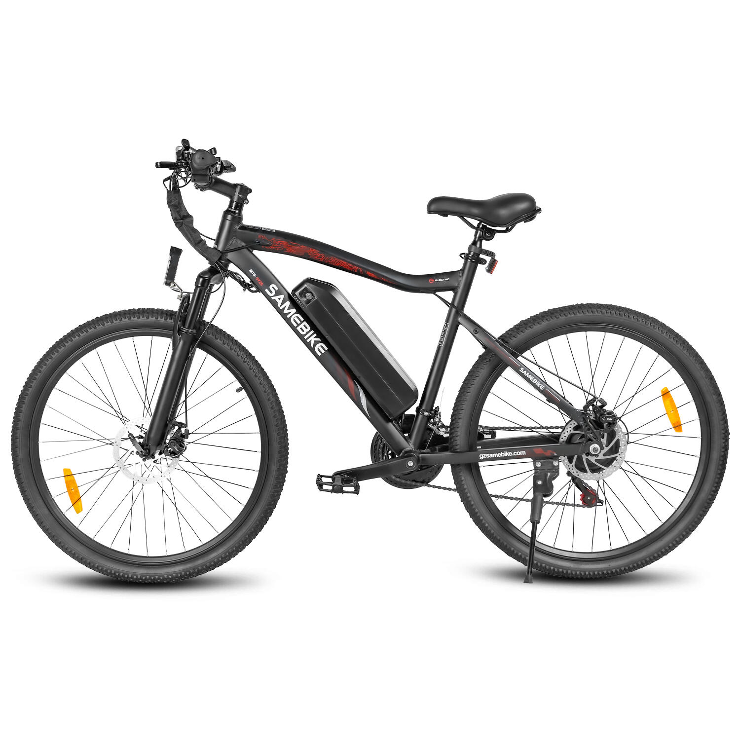 SAMEBIKE Bicicletă electrică de munte SAMEBIKE SY26-II cu baterie de 36V 13AH