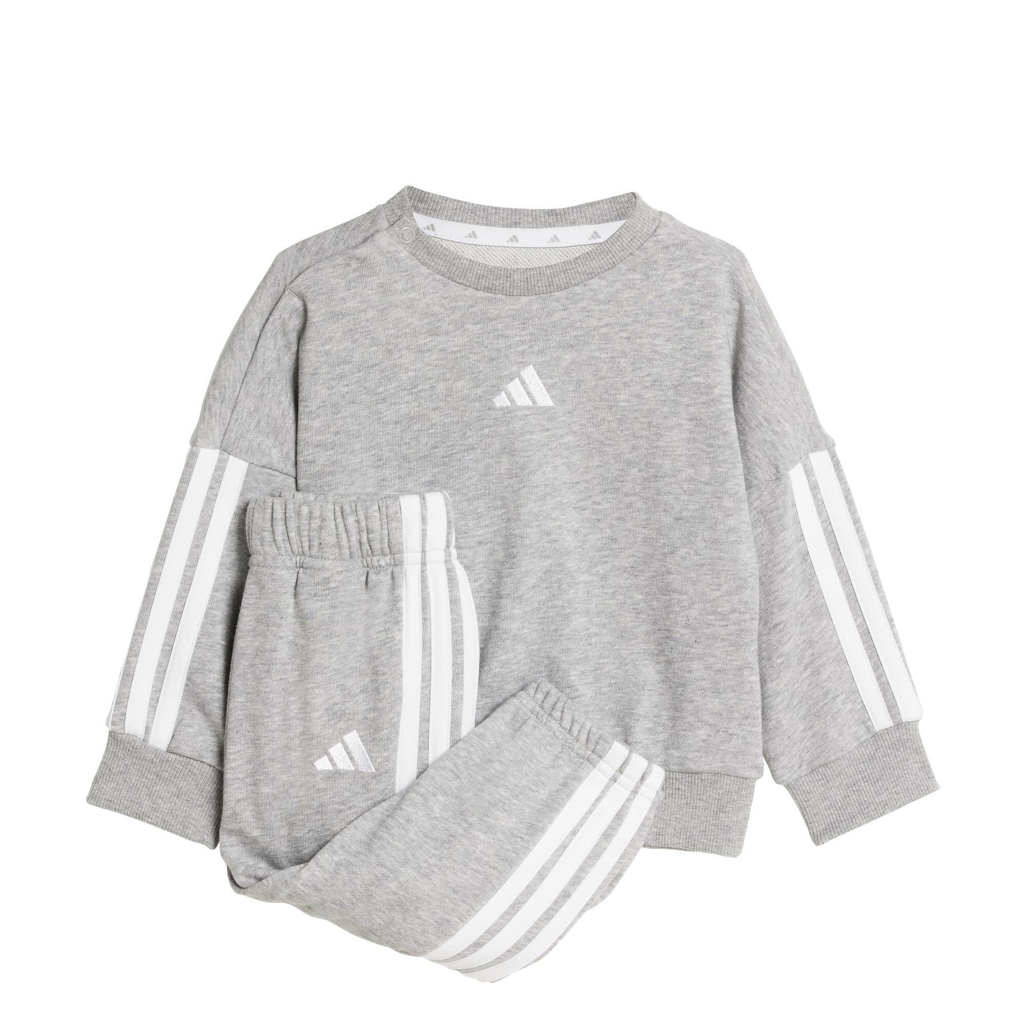 Adidas - Ensemble Sportswear Essentials Enfants - Survêtement - Blanc|gris - Decathlon