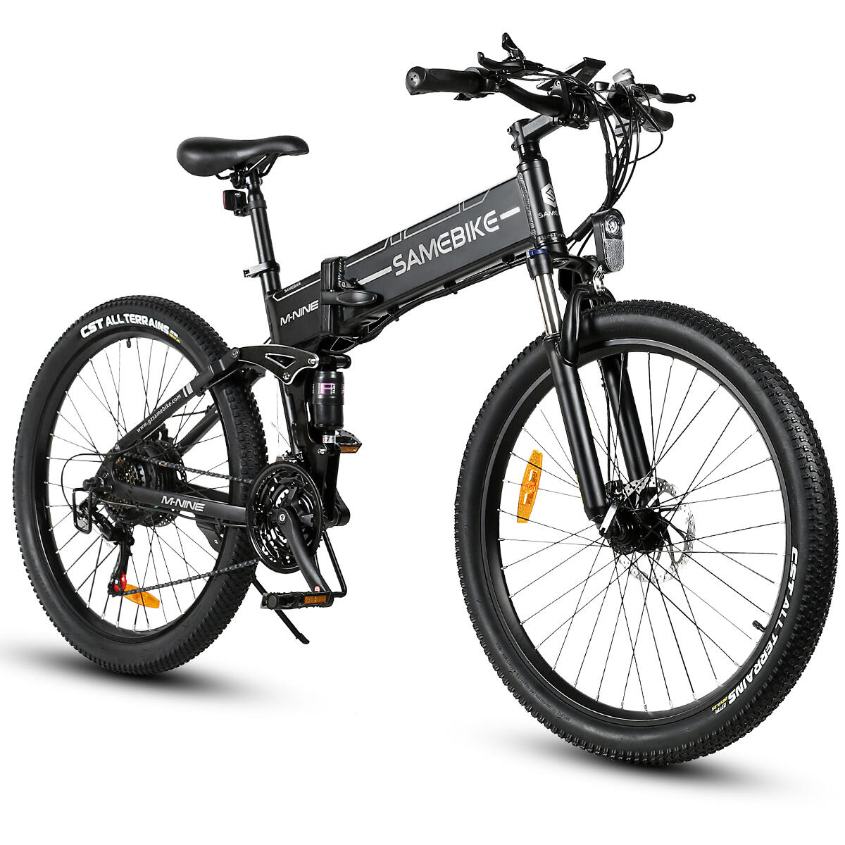 Bicicleta elétrica dobrável Samebike LO26-II-FT-YD 26" 48V 14AH Bateria