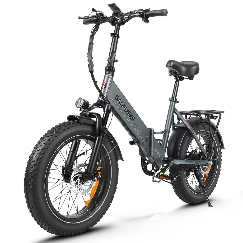 LOTDM200-II 48V 13Ah Battery, 20 Inch Fat Tire E-Bike