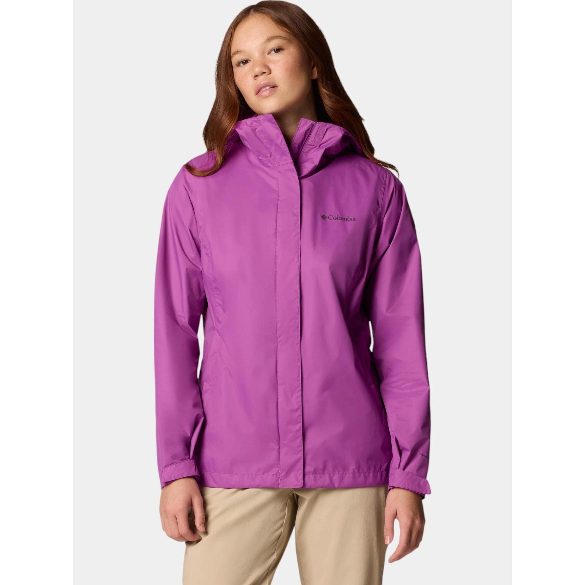 Columbia - Imperméable Femme Arcadia Ii - Coupe-pluie - Violet - 40 M - Decathlon