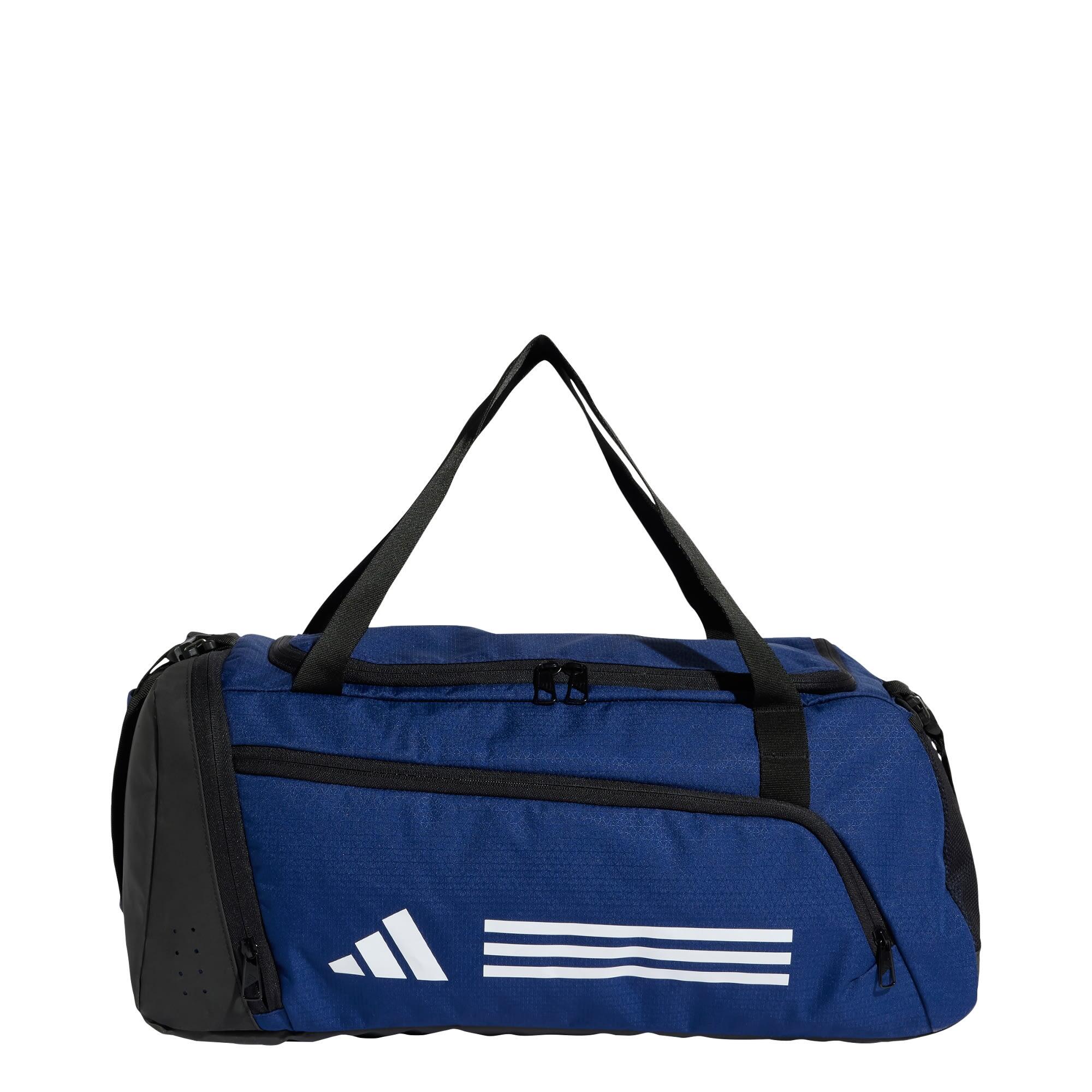 Adidas - Sac En Toile Essentials 3 Bandes - Sac De Sport - Blanc|bleu - Decathlon