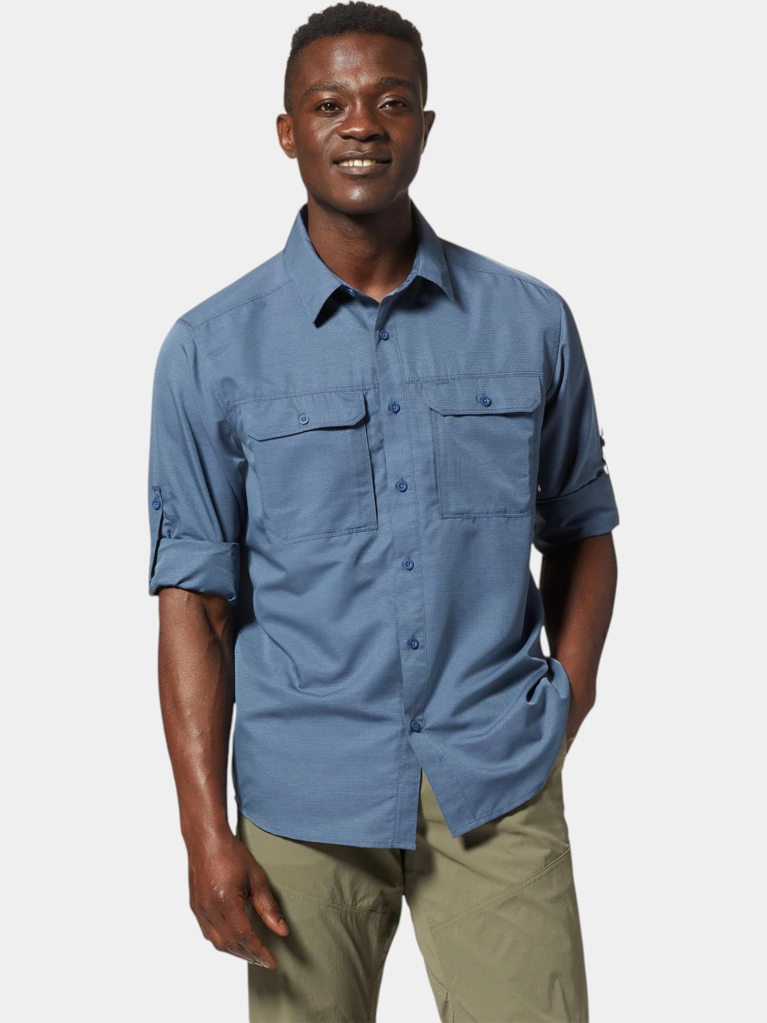 Camisa senderismo hombre Canyon 4/7