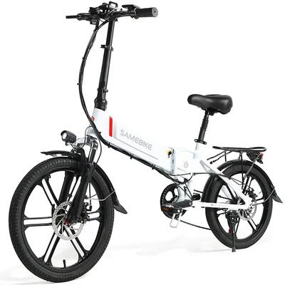 Elektrische fiets voor volwassenen samebike 20lvxd30-ii batterij 48v 10.4ah