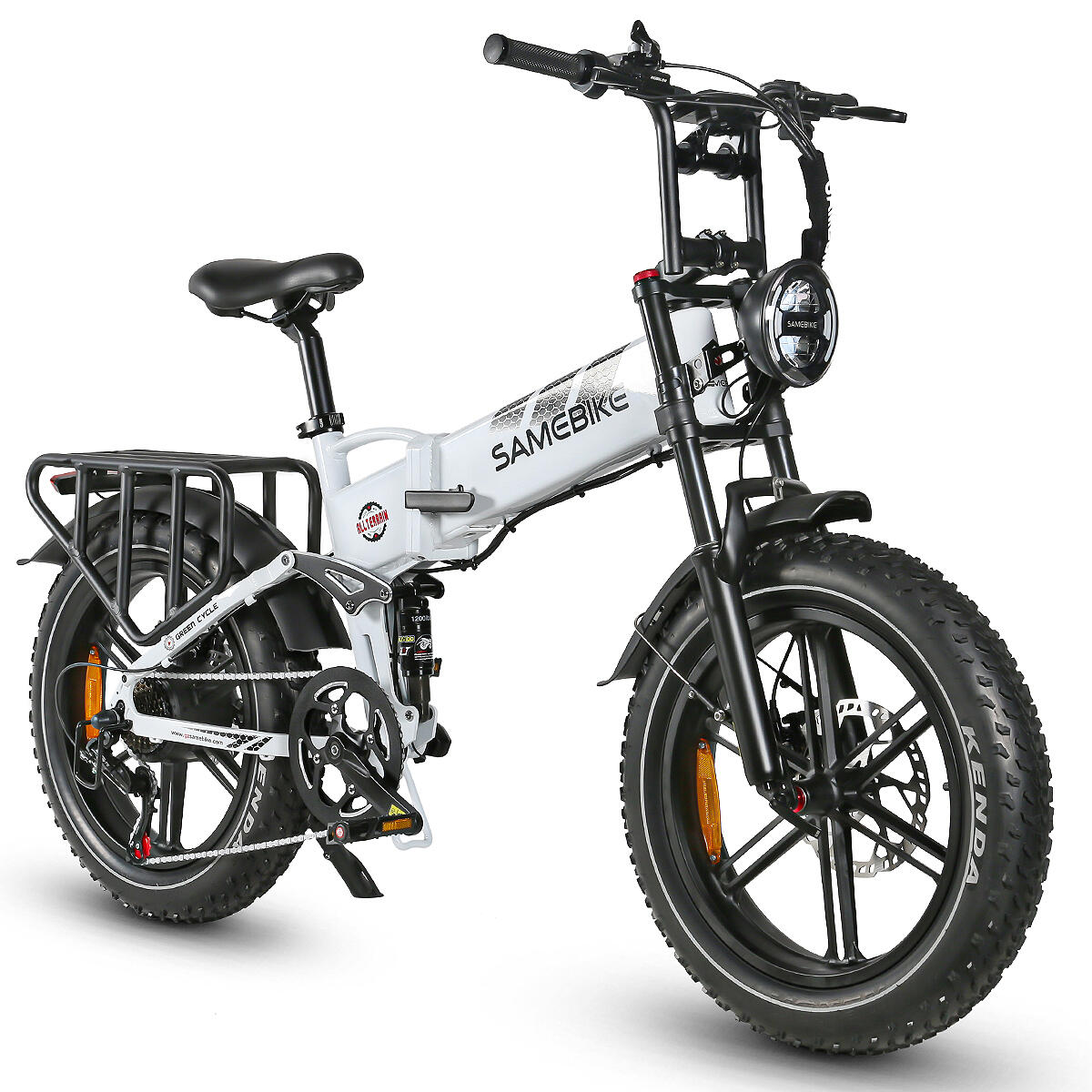 Bicicleta de montanha elétrica SAMEBIKE RS-A02 20" 48V17AH