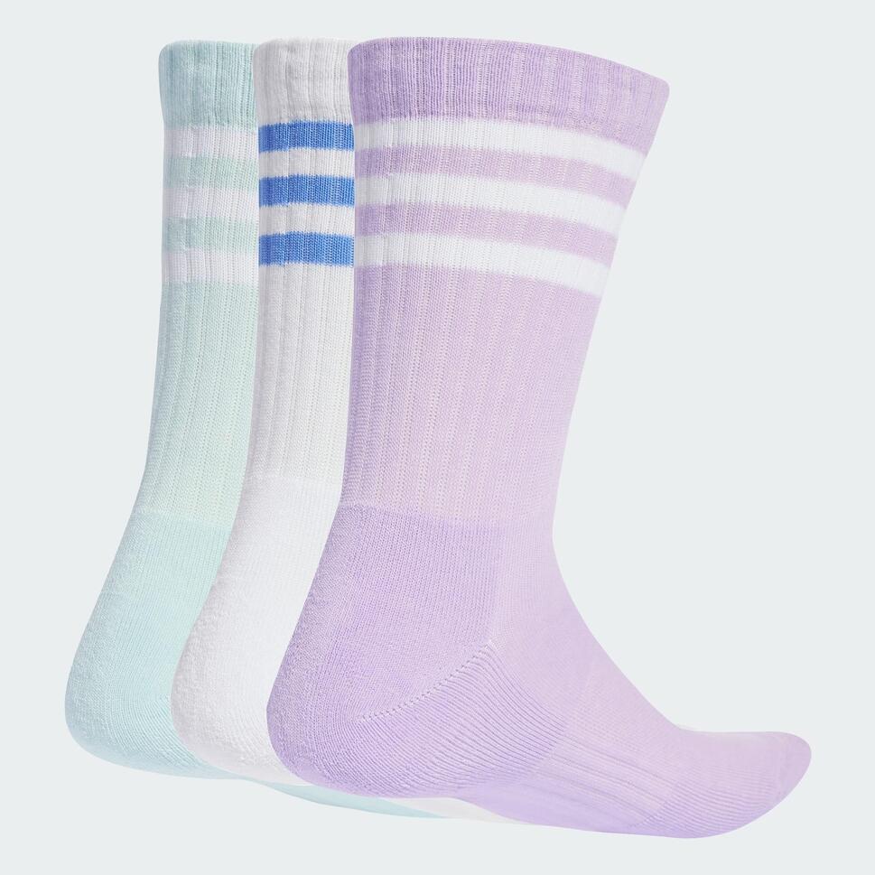 3-Stripes Cushioned Crew Socks 3 Pairs
