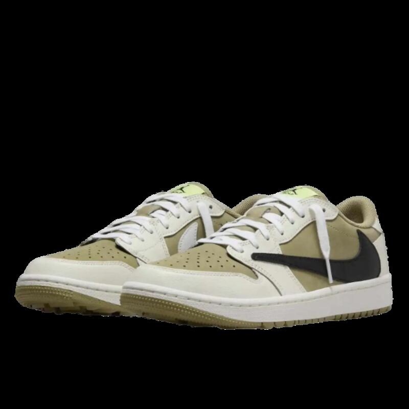1 Retro Low Golf Travis Scott Neutral Olive