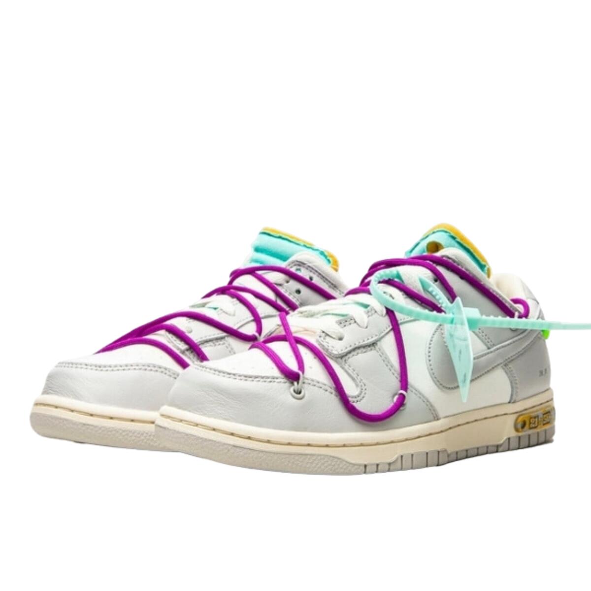 Chaussures  Dunk Low Off-White Lot 21 2/4