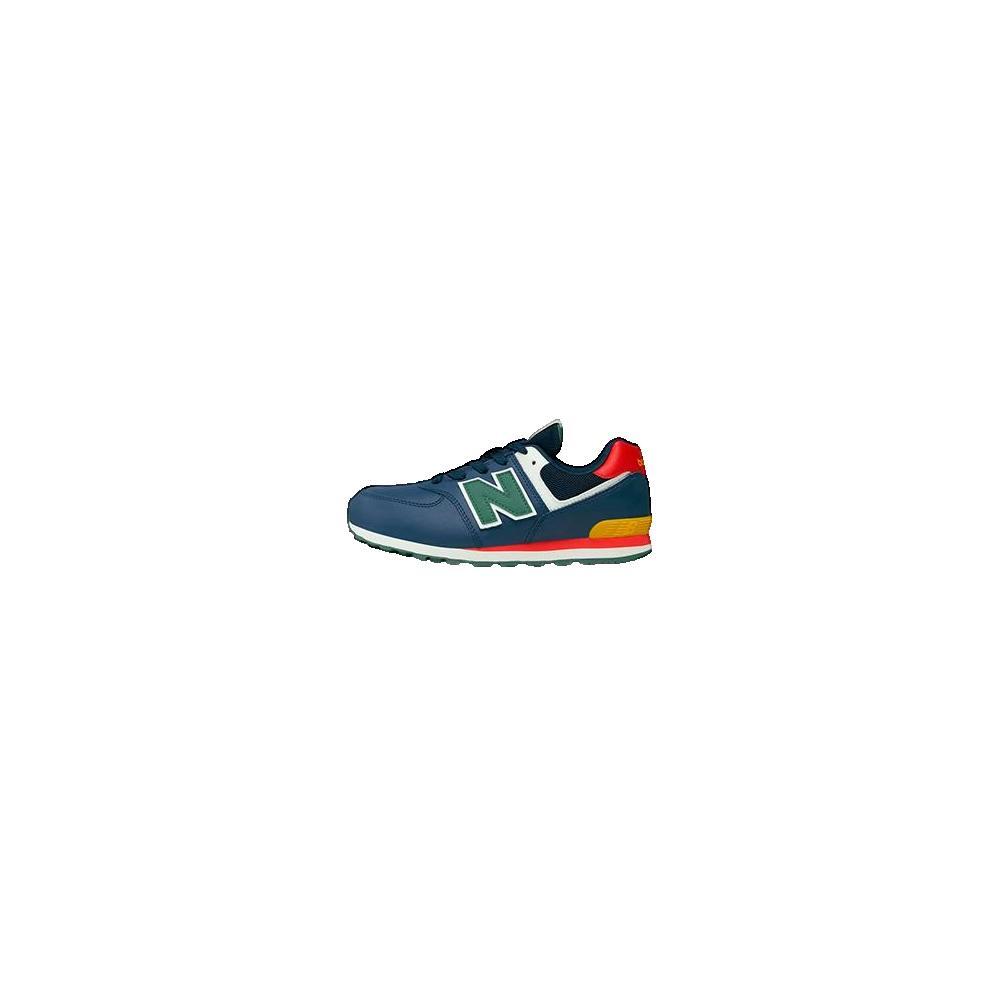 Chaussures Enfants New Balance 574 bleu 2/3