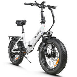 Vélo électrique pliable Samebike Lotdm200-ii, 20 pouces, batterie 48 V 13 Ah