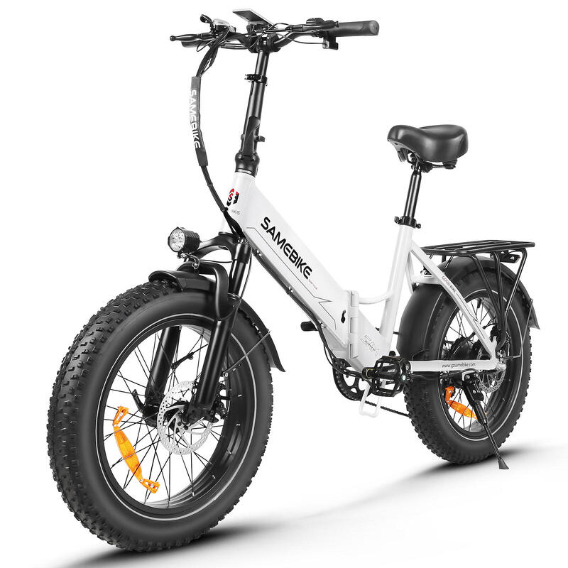 Bicicleta elétrica dobrável LOTDM 200 II 625Wh-48V-13Ah - roda de 20"x4" FatBike