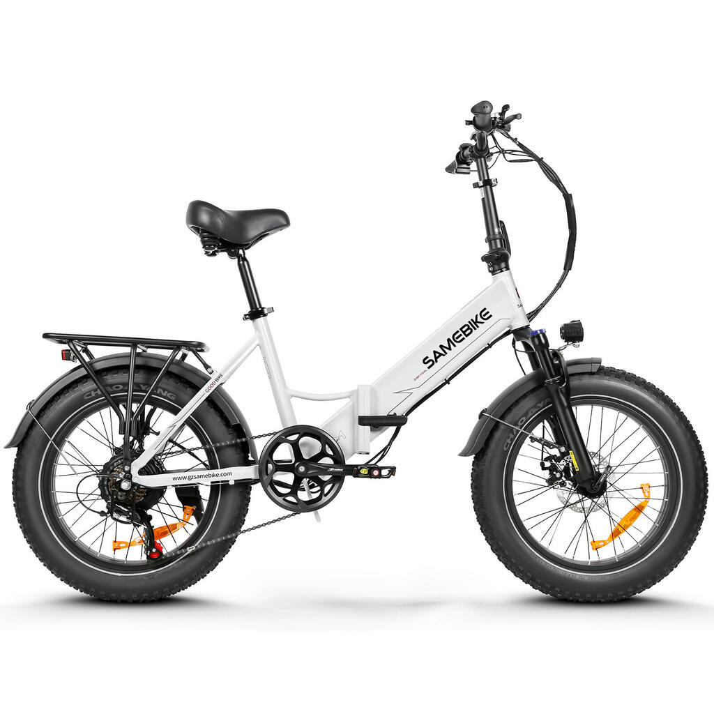 LOTDM 200 II 625Wh 48V 13Ah folding electric bike - 20"x4" Fatbike