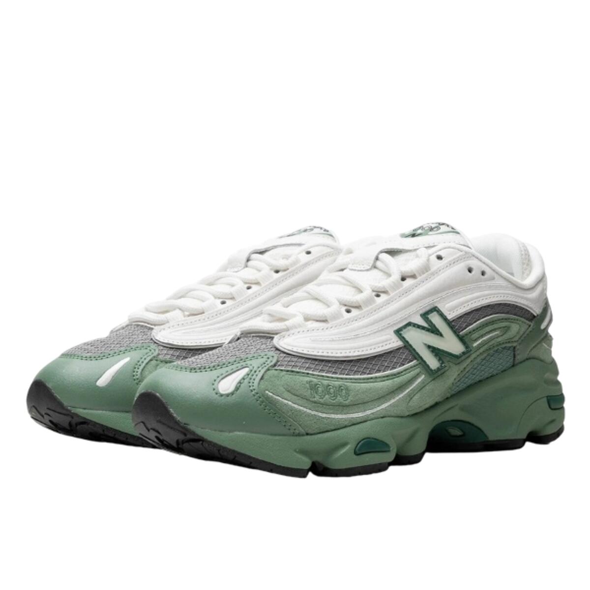 Chaussures  1000 Green Grey 2/4