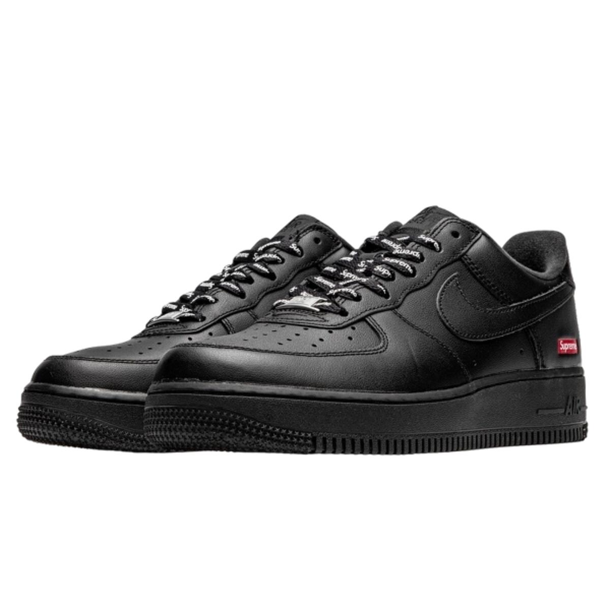 Air Force 1 Low Black Supreme 2/6