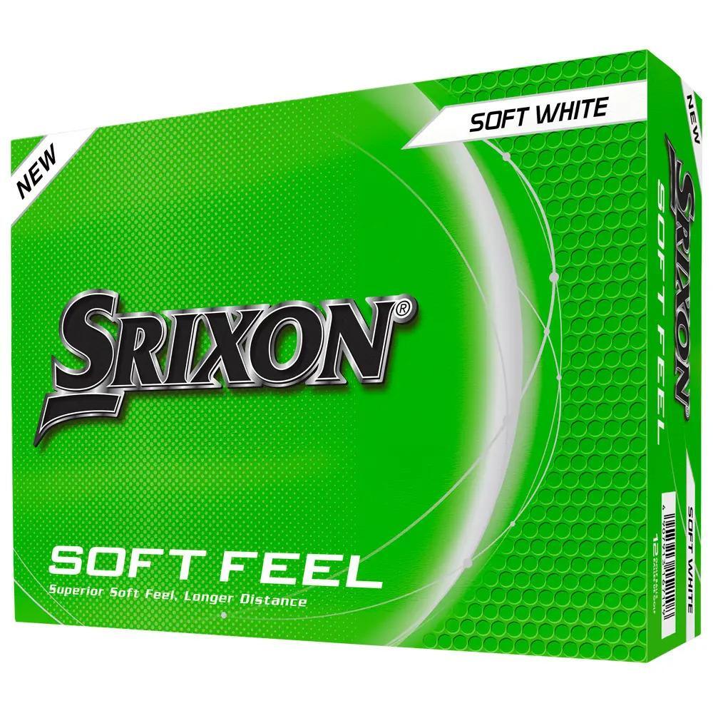 SRIXON Doos van 12 Srixon Soft Feel Golfballen Wit Nieuw