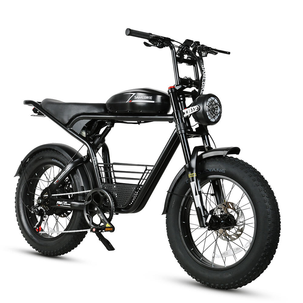 Bicicleta elétrica Samebike M20 de 20" para adulto, bateria 48V16AH