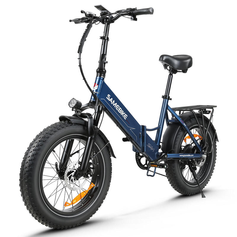 Bicicleta elétrica dobrável LOTDM 200 II 625Wh-48V-13Ah - roda de 20"x4" FatBike