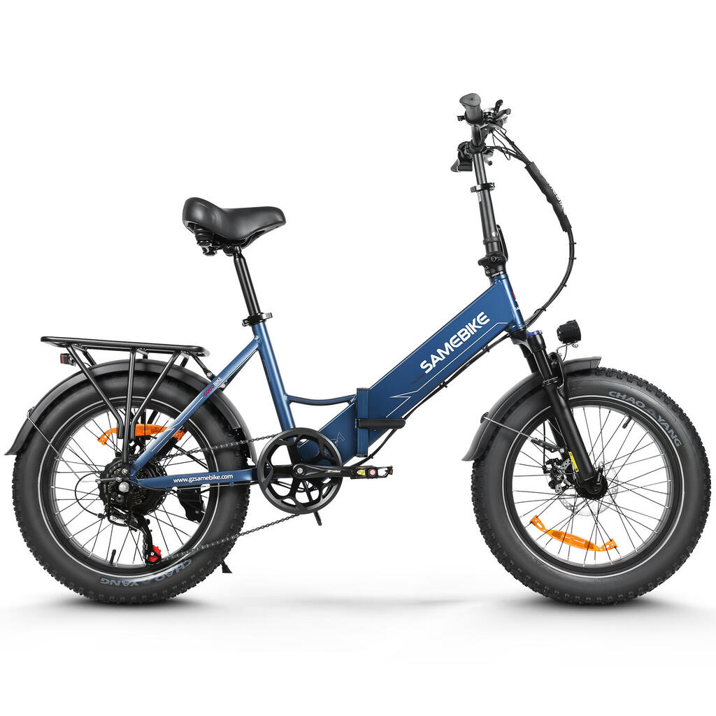 LOTDM 200 II 625Wh 48V 13Ah folding electric bike - 20"x4" Fatbike