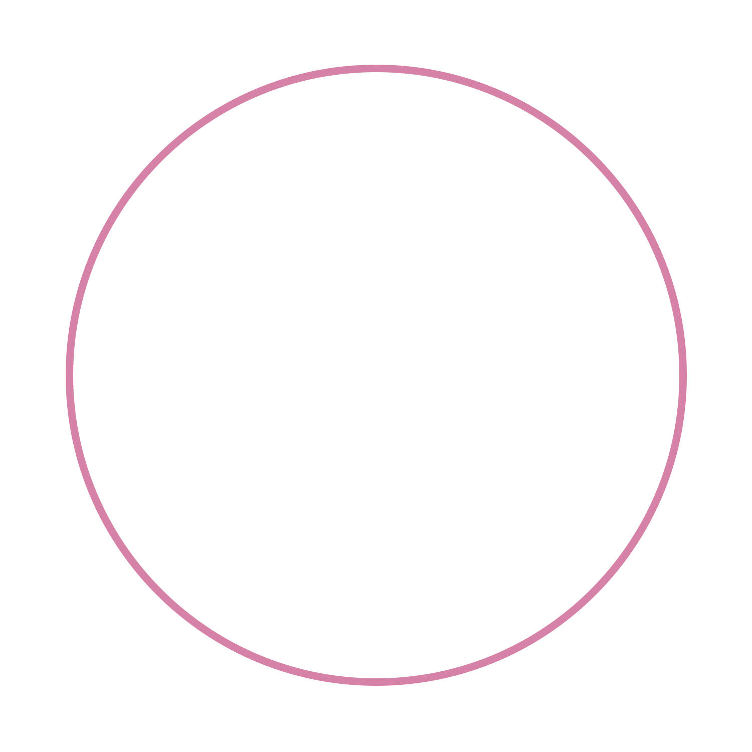 ARO DE GIMNASIA RITMICA CAROLA 75CM ROSA 1/2