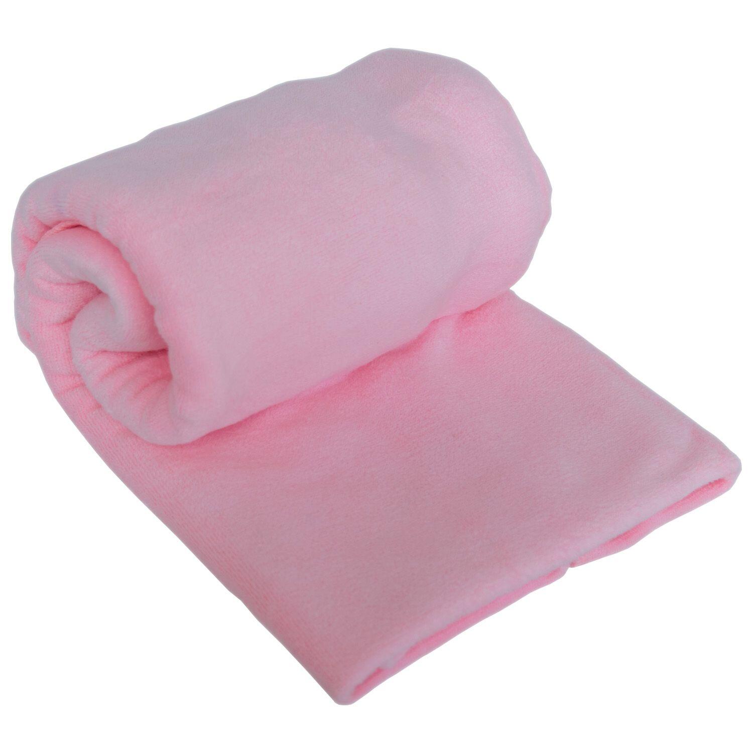 Toalha de microfibra rosa LOMBOK 1/3
