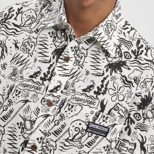 Camisa para Hombre Hydroponic  sb bikini bottom Blanco 3/7