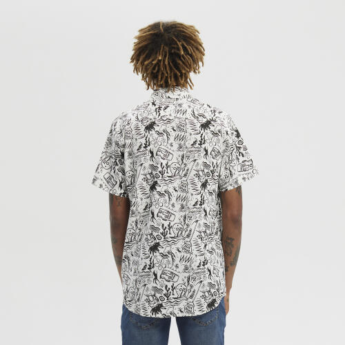 Camisa para Hombre Hydroponic  sb bikini bottom Blanco 2/7