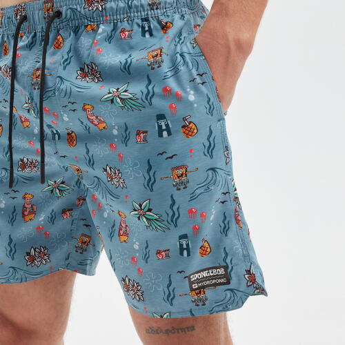 Bañador elástico  estampado colaboración oficial Bob Esponja x Hydroponic 6/7