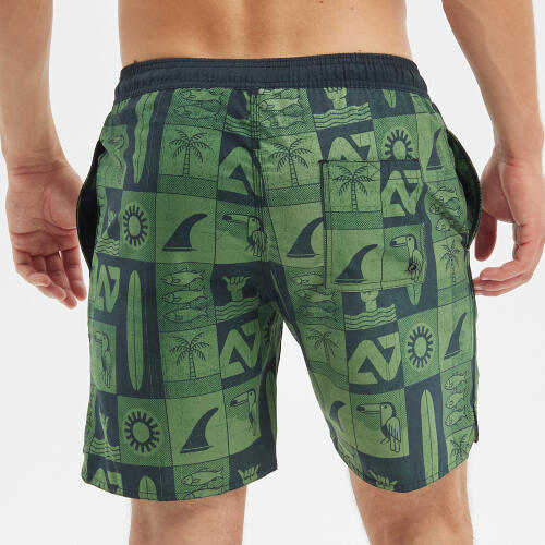 Bañador Hydroponic elástico estampado 2/6