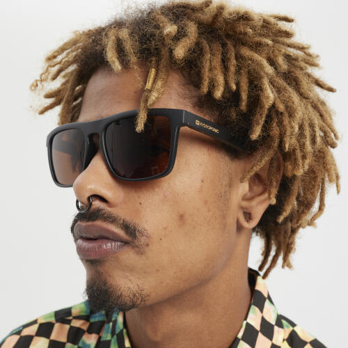Gafas de Sol Polarizada EW PARK Black + Brown 2/5