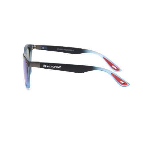 Gafas de Sol Polarizada EW WILTON 2.0 Black to Blue Matte + Blue Mirror 3/4