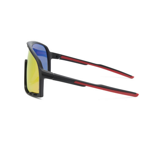 Gafas de Sol deportiva Polarizada EW Savage Negra 3/5