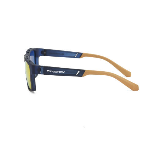 Gafas de Sol Polarizada EW METRO Rubber Navy / Sand + Orange Mirror 3/5