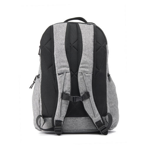 Mochila con cintas porta monopatín 26 litros. Color Gris 3/6