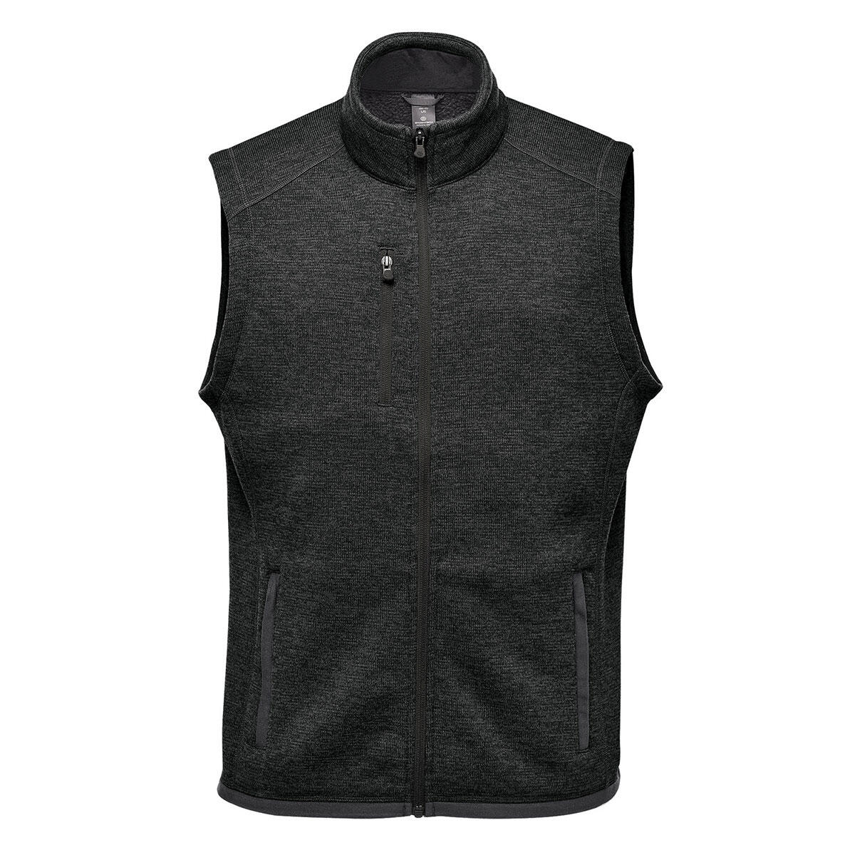 Stormtech Mens Avalante Knitted Heather Full Zip Gilet