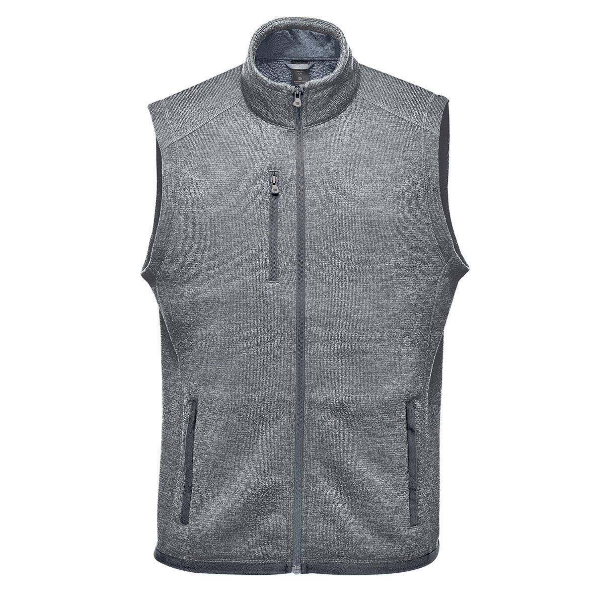 Stormtech Mens Avalante Knitted Heather Full Zip Gilet