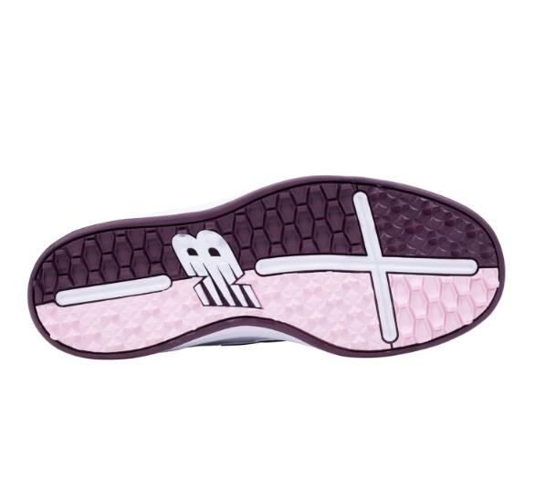 Chaussure de golf New Balance pour femmes 480 SL, blanc/rose 4/5
