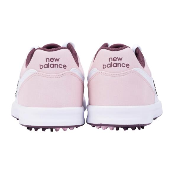 Chaussure de golf New Balance pour femmes 480 SL, blanc/rose 5/5
