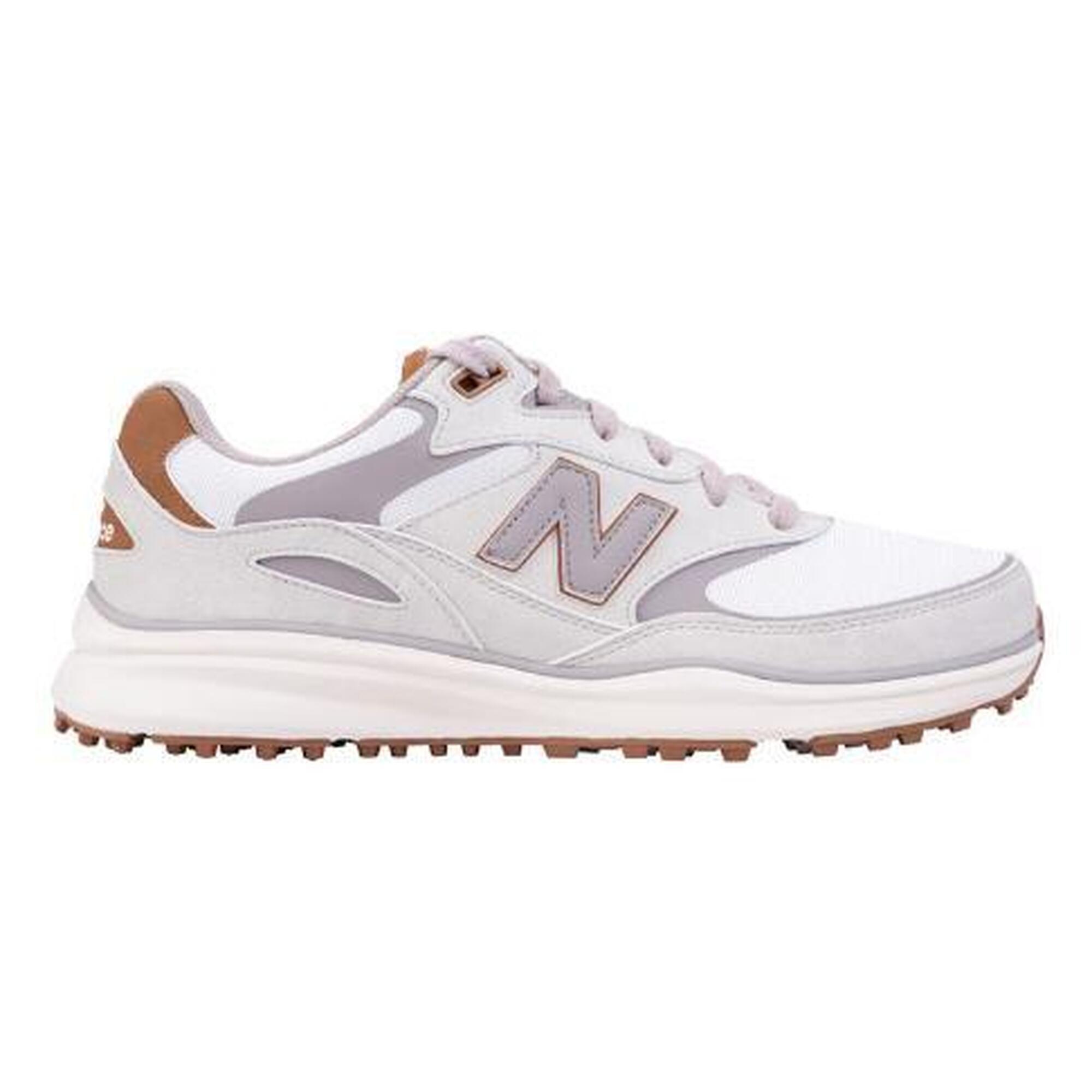 New Balance Men's Heritage SL, Chaussures de golf pour hommes, Beige