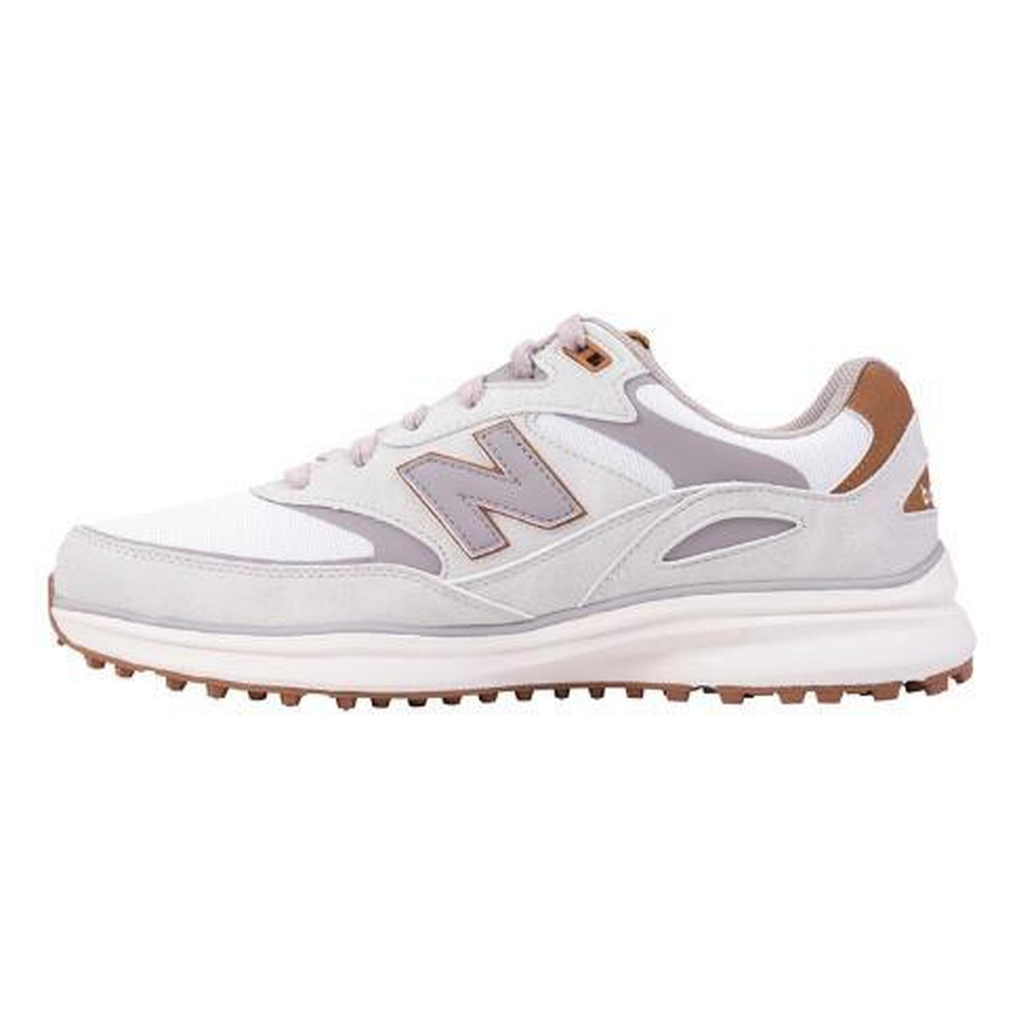 New Balance Men's Heritage SL, Chaussures de golf pour hommes, Beige