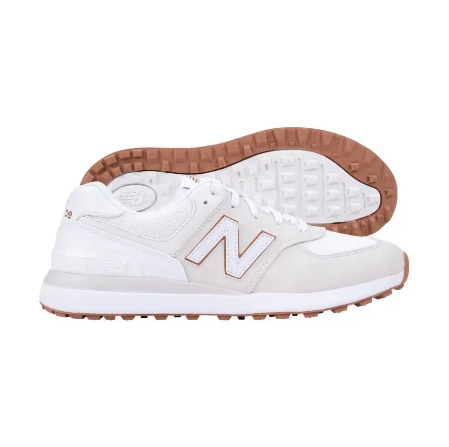 New Balance 574 Greens V2, Damesschoenen, Zand/Wit 5/5
