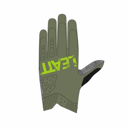 Gants Longs Leatt 1.0 GripR Blanc/Noir