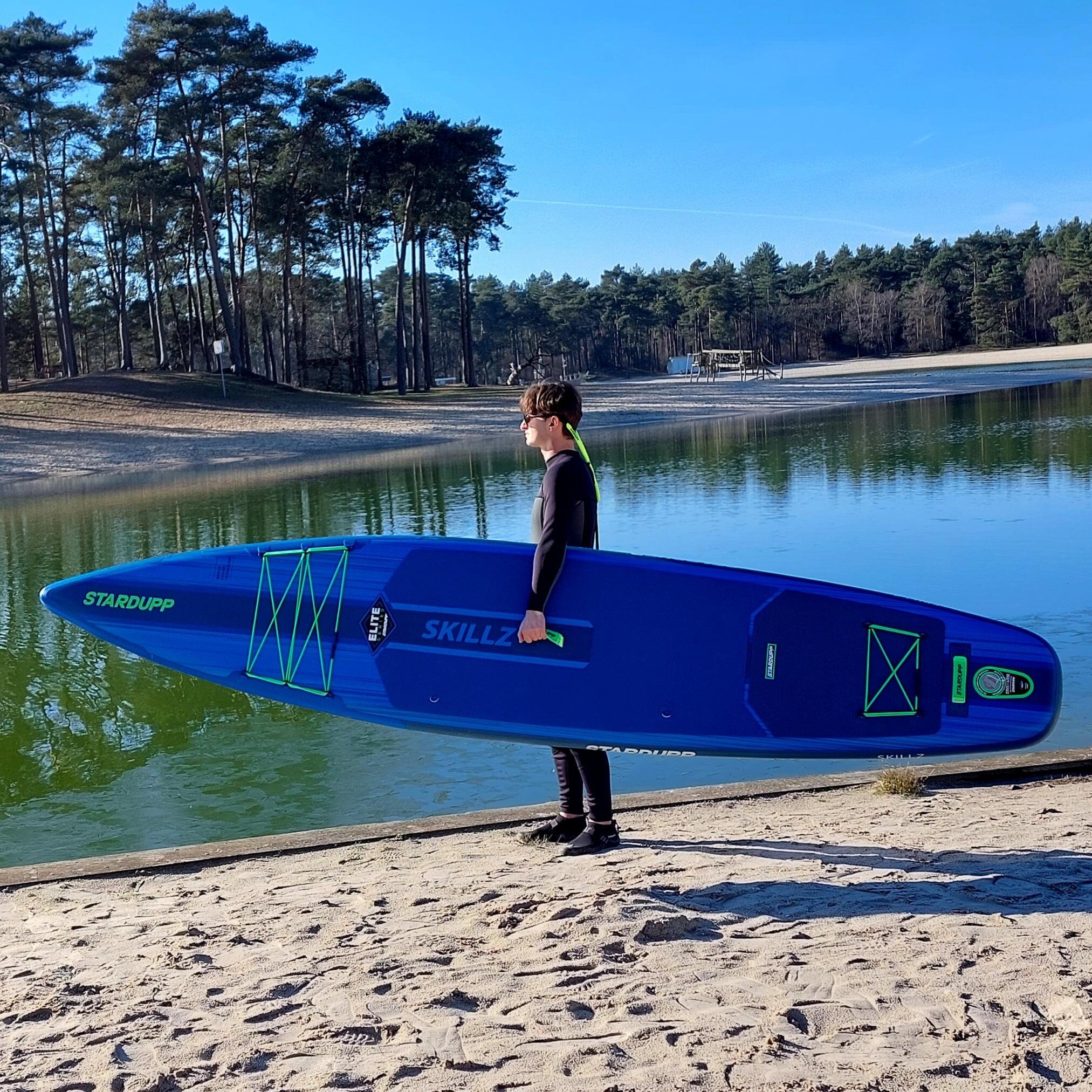 Ensemble Stardupp Skillz Elite SUP 12'6 avec pagaie en carbone 3/5