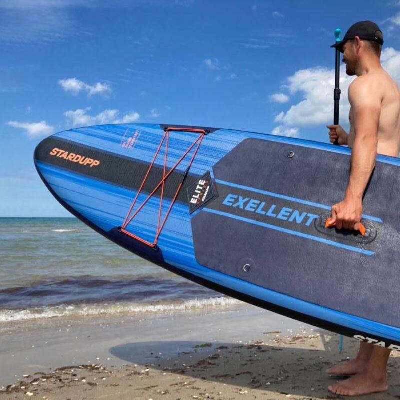 Stardupp Exellent Elite 10’8 – SUP gonfiabile con pagaia e accessori 3/7