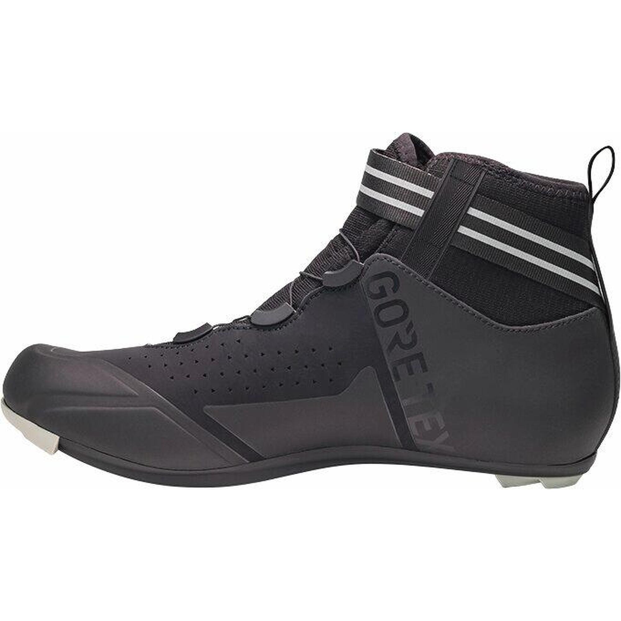 Pantofi ciclism șosea iarnă GORE-TEX Nix negri mărimea 42